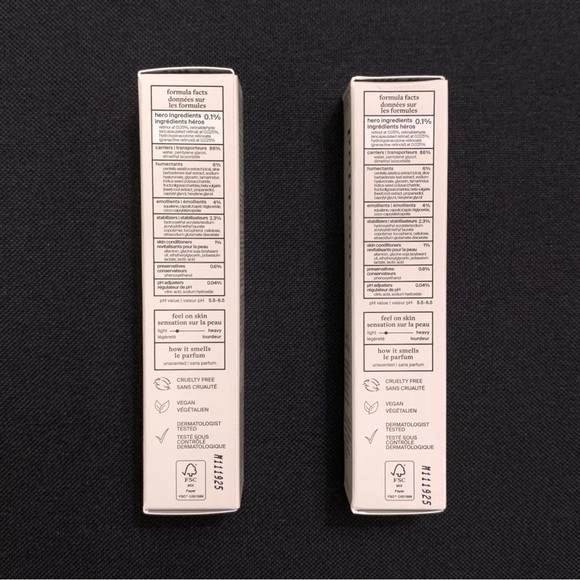 2X COCOKIND Retinol Gel 0.1% Tri-Retinoid Complex — Full Size 1.0oz each - NWT - Picture 3 of 3